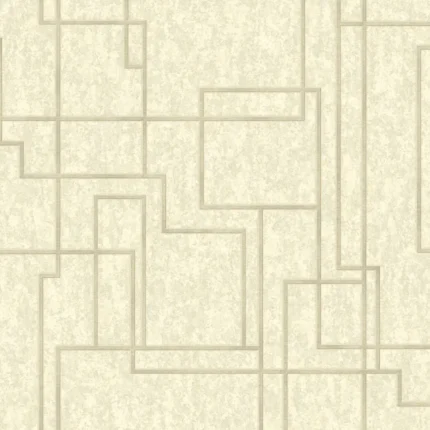 Beige Embossed Octagon Adawall Wallpaper 1202-2